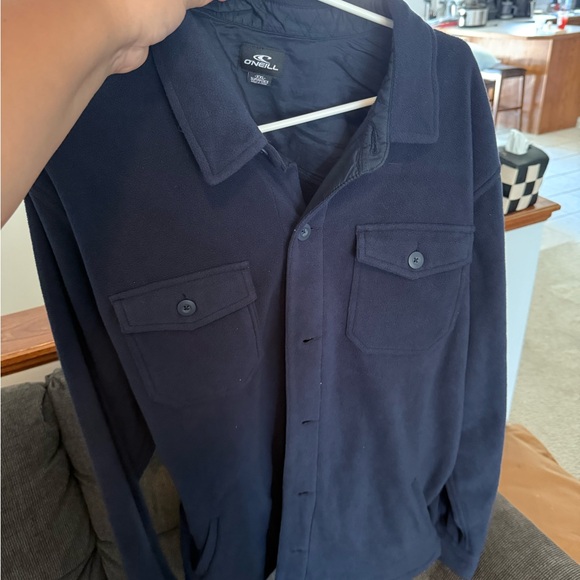 O'Neill Navy Lightweight Shirt Jacket